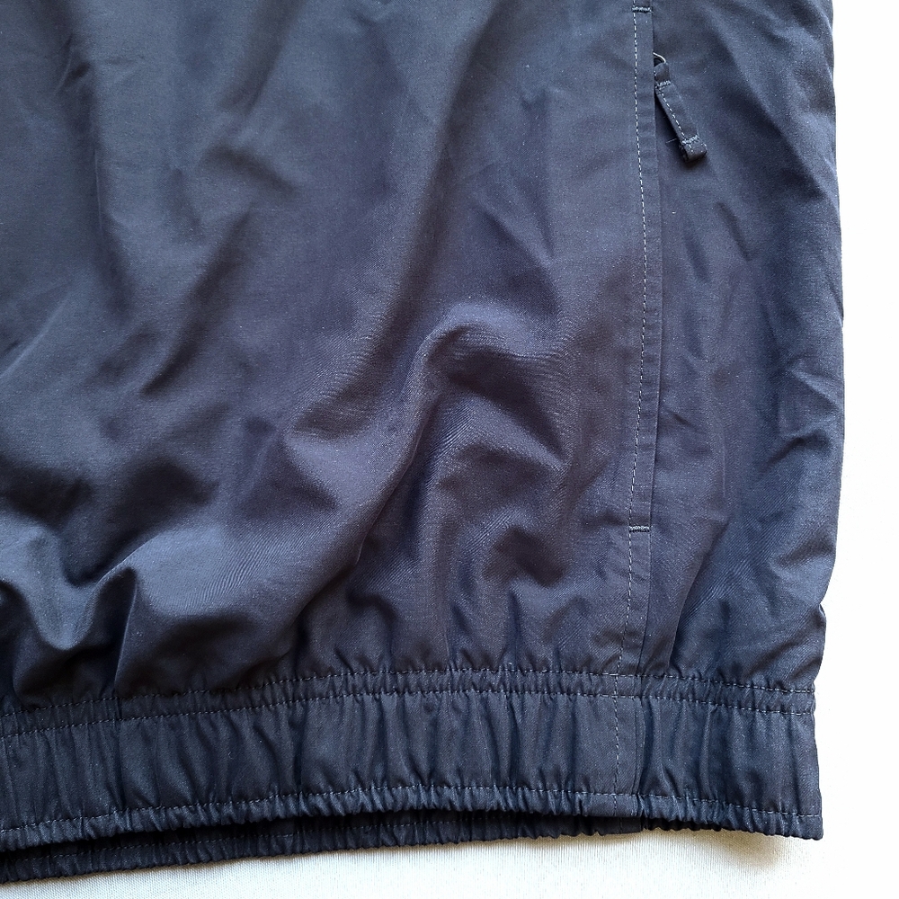 Lands End Size XL Vest V Neck Golf Mesh Lined Windbreaker Pockets Performance - Picture 6 of 11